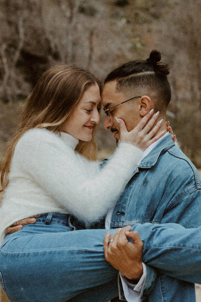 Christine and Ricky, Zion National Park Engagements - Southern Utah Photographer, Emily Dawn Photo