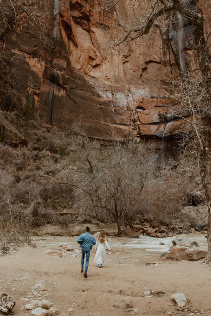 Christine and Ricky, Zion National Park Engagements - Southern Utah Photographer, Emily Dawn Photo