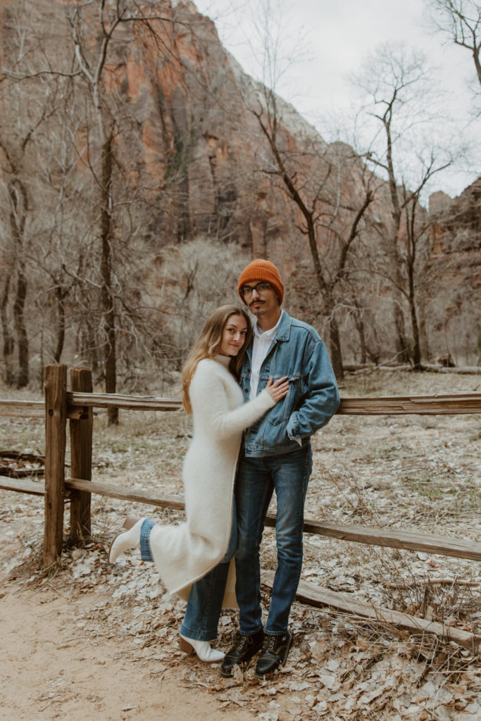 Christine and Ricky, Zion National Park Engagements - Southern Utah Photographer, Emily Dawn Photo