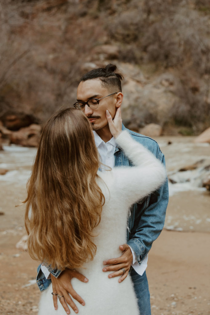 Christine and Ricky, Zion National Park Engagements - Southern Utah Photographer, Emily Dawn Photo