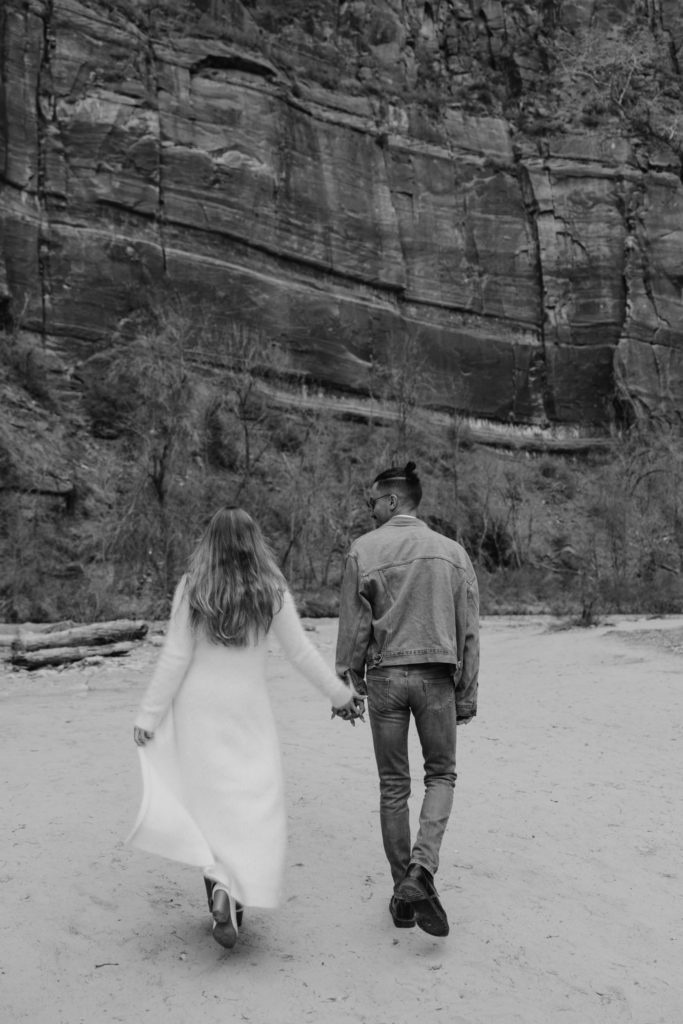 Christine and Ricky, Zion National Park Engagements - Southern Utah Photographer, Emily Dawn Photo