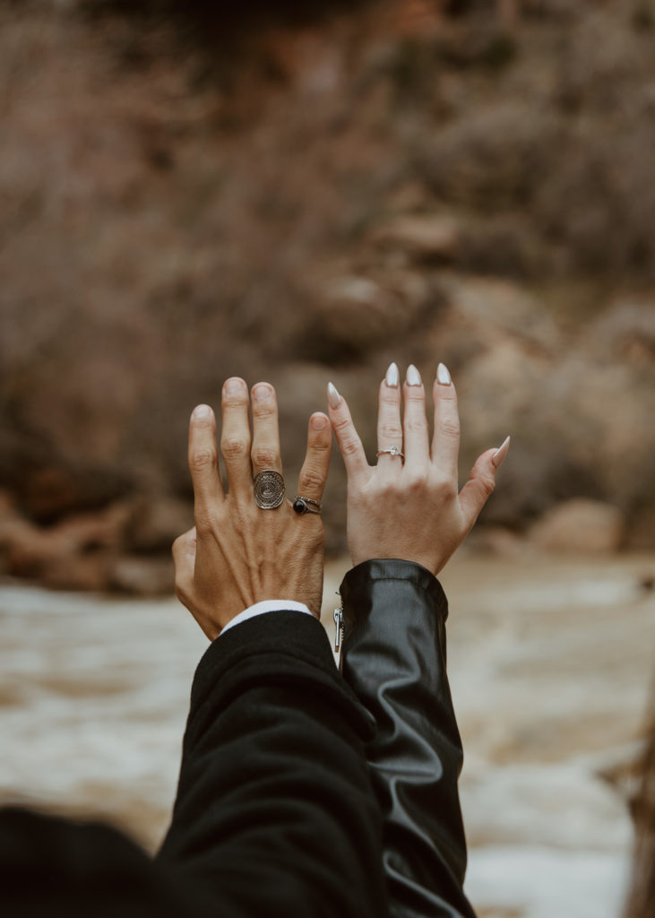 Christine and Ricky, Zion National Park Engagements - Southern Utah Photographer, Emily Dawn Photo