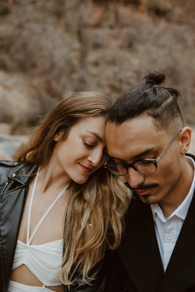 Christine and Ricky, Zion National Park Engagements - Southern Utah Photographer, Emily Dawn Photo