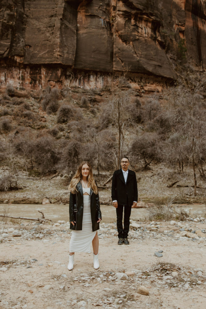 Christine and Ricky, Zion National Park Engagements - Southern Utah Photographer, Emily Dawn Photo