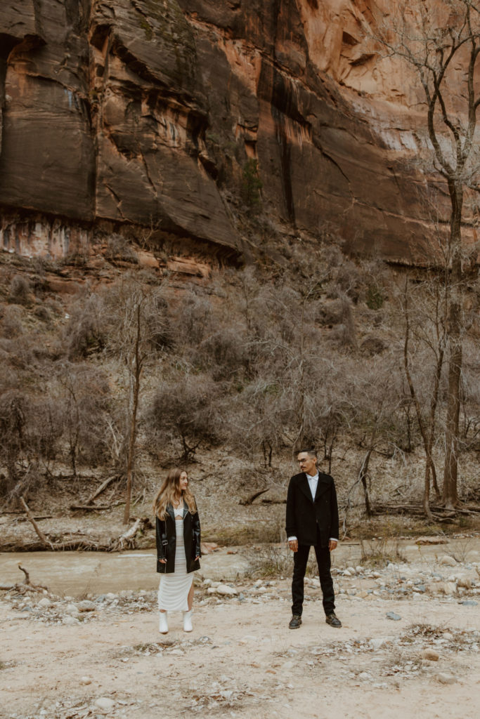 Christine and Ricky, Zion National Park Engagements - Southern Utah Photographer, Emily Dawn Photo