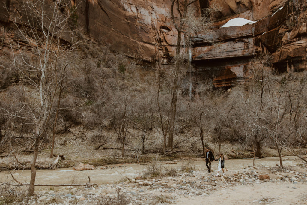 Christine and Ricky, Zion National Park Engagements - Southern Utah Photographer, Emily Dawn Photo