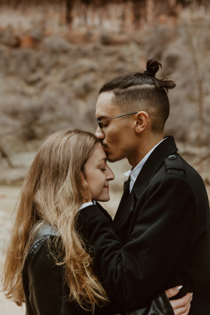 Christine and Ricky, Zion National Park Engagements - Southern Utah Photographer, Emily Dawn Photo