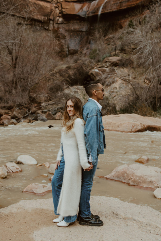 Christine and Ricky, Zion National Park Engagements - Southern Utah Photographer, Emily Dawn Photo