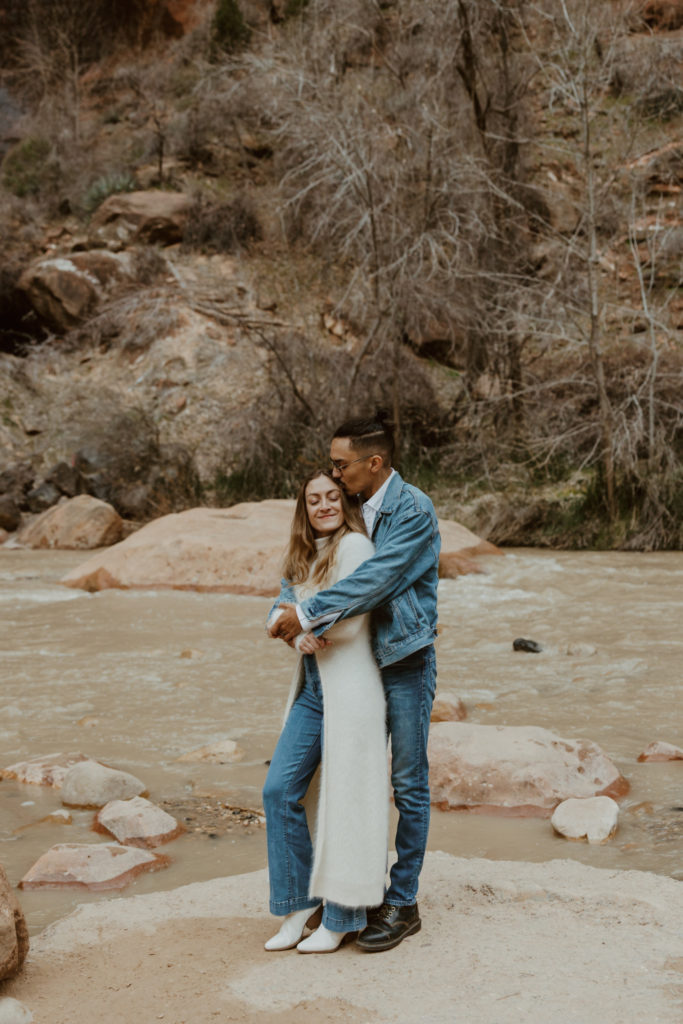 Christine and Ricky, Zion National Park Engagements - Southern Utah Photographer, Emily Dawn Photo