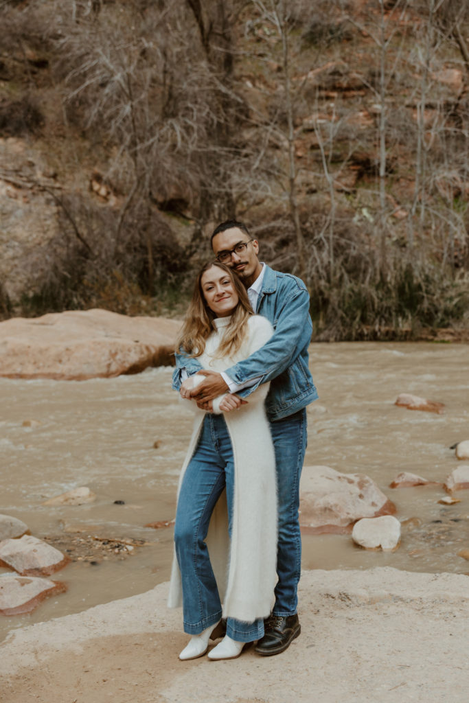 Christine and Ricky, Zion National Park Engagements - Southern Utah Photographer, Emily Dawn Photo