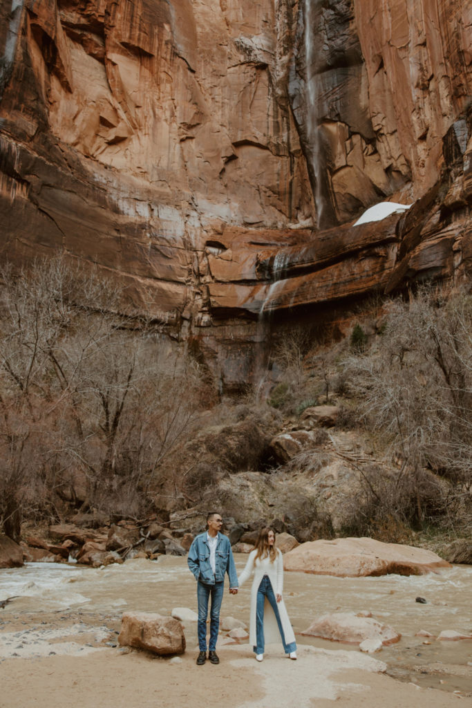 Christine and Ricky, Zion National Park Engagements - Southern Utah Photographer, Emily Dawn Photo