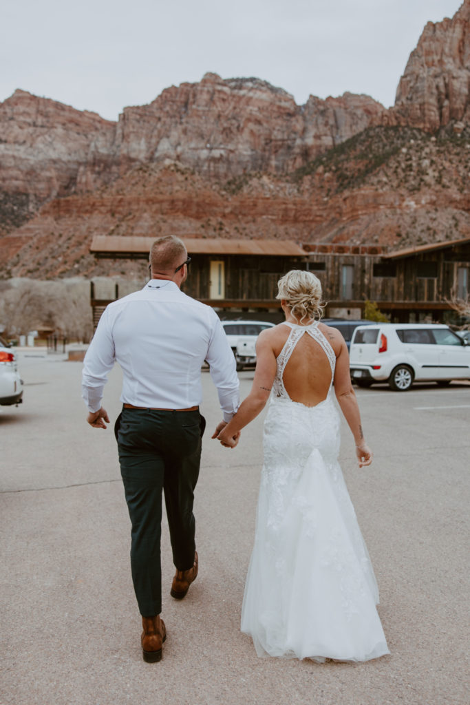 Melissa and Luke, Zion National Park Temple of Sinawava Utah Elopement - Southern Utah Photographer, Emily Dawn Photo