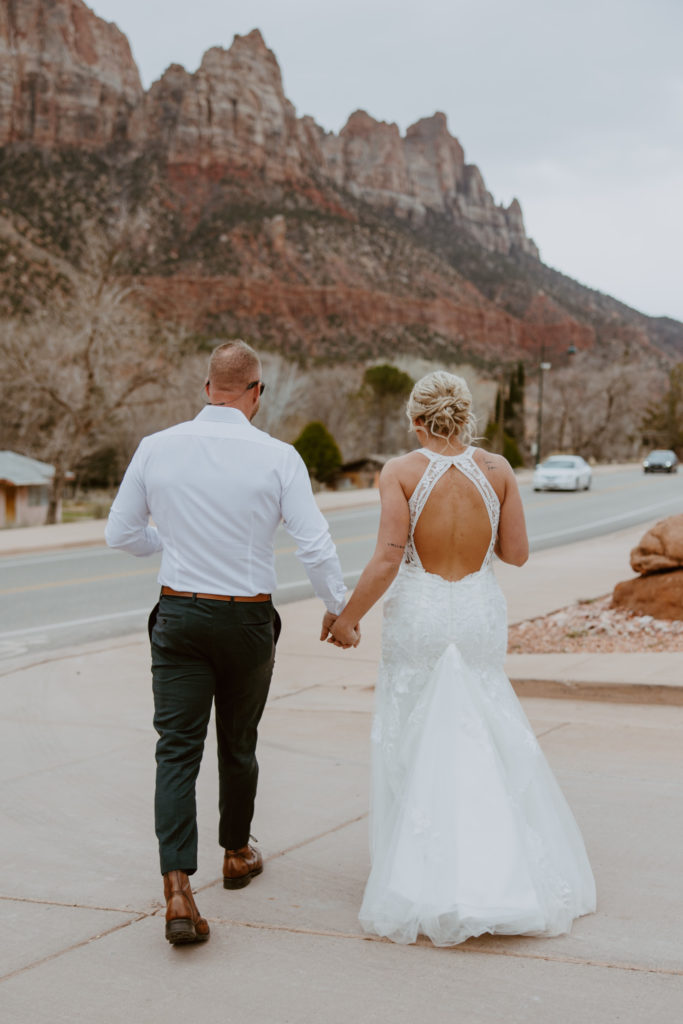 Melissa and Luke, Zion National Park Temple of Sinawava Utah Elopement - Southern Utah Photographer, Emily Dawn Photo