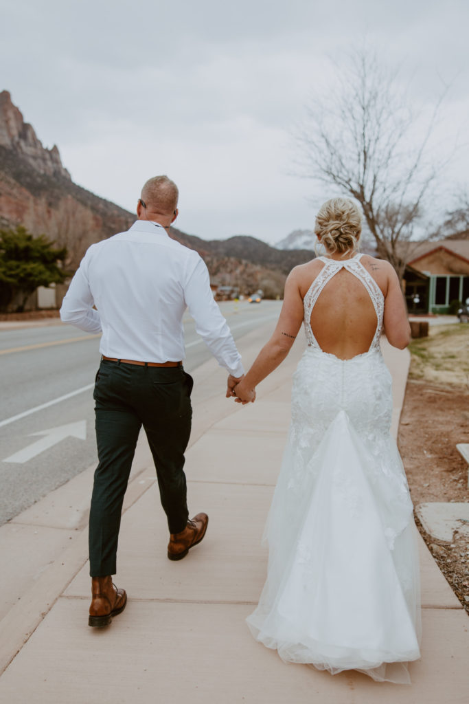 Melissa and Luke, Zion National Park Temple of Sinawava Utah Elopement - Southern Utah Photographer, Emily Dawn Photo