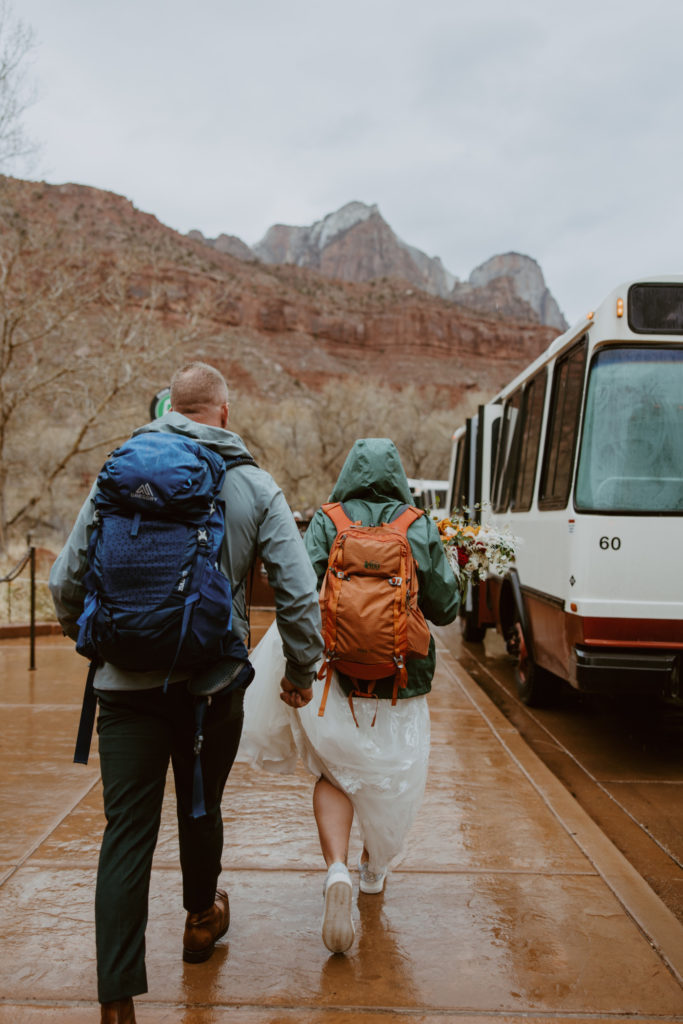 Melissa and Luke, Zion National Park Temple of Sinawava Utah Elopement - Southern Utah Photographer, Emily Dawn Photo