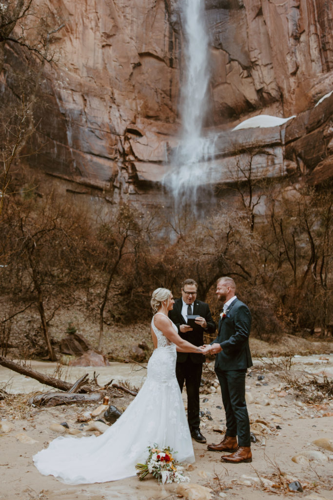 Melissa and Luke, Zion National Park Temple of Sinawava Utah Elopement - Southern Utah Photographer, Emily Dawn Photo