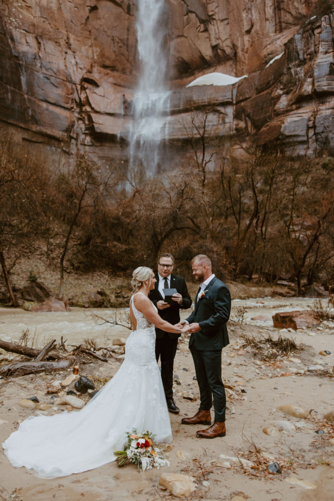 Melissa and Luke, Zion National Park Temple of Sinawava Utah Elopement - Southern Utah Photographer, Emily Dawn Photo