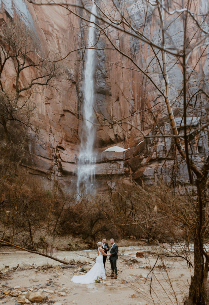 Melissa and Luke, Zion National Park Temple of Sinawava Utah Elopement - Southern Utah Photographer, Emily Dawn Photo