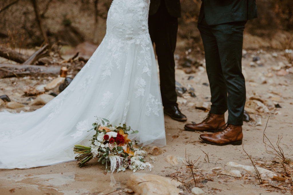 Melissa and Luke, Zion National Park Temple of Sinawava Utah Elopement - Southern Utah Photographer, Emily Dawn Photo