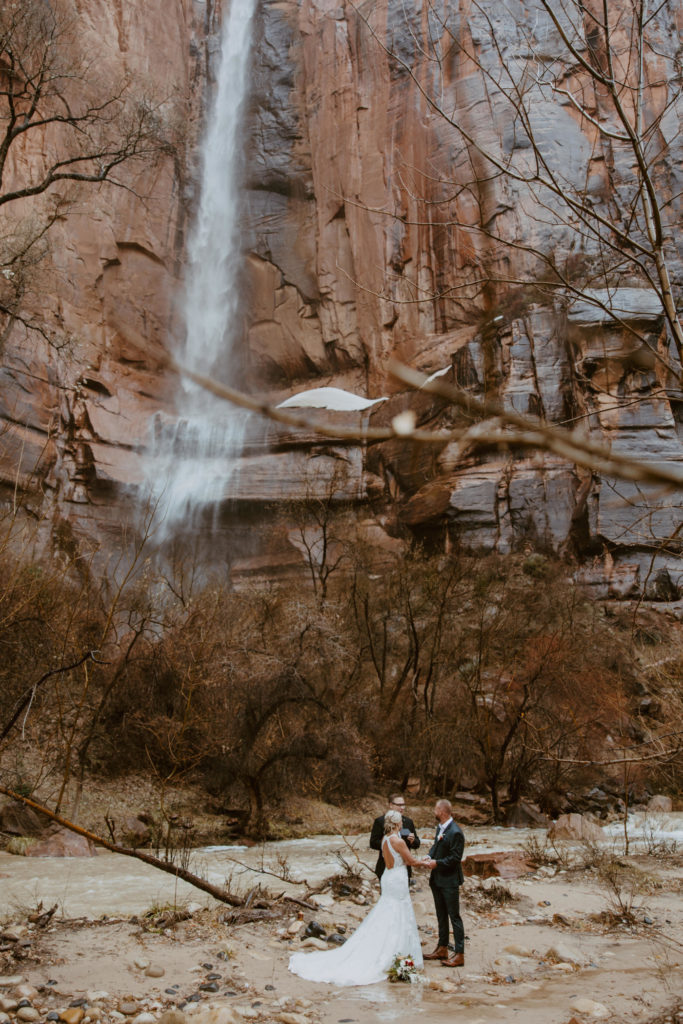 Melissa and Luke, Zion National Park Temple of Sinawava Utah Elopement - Southern Utah Photographer, Emily Dawn Photo