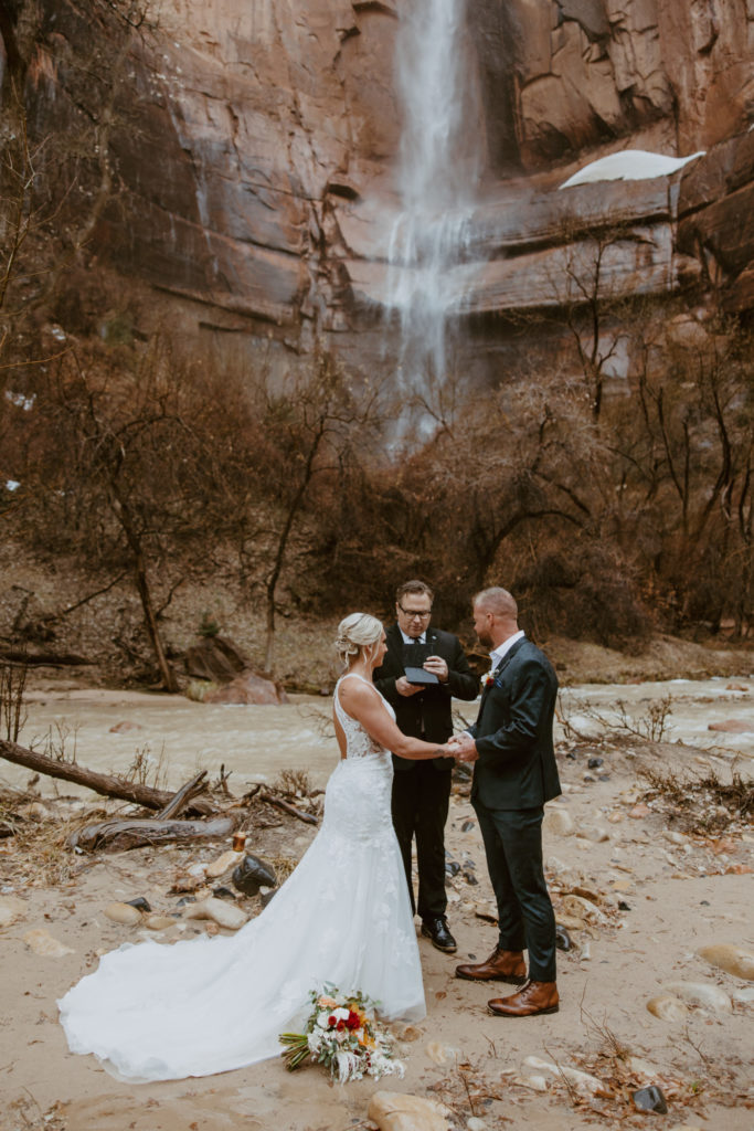 Melissa and Luke, Zion National Park Temple of Sinawava Utah Elopement - Southern Utah Photographer, Emily Dawn Photo