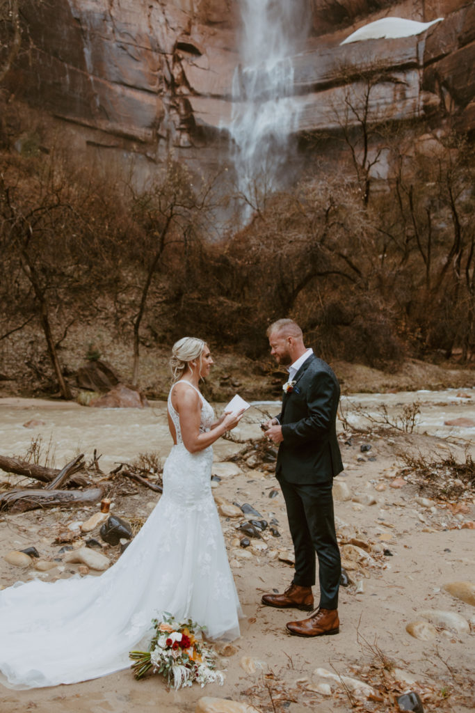 Melissa and Luke, Zion National Park Temple of Sinawava Utah Elopement - Southern Utah Photographer, Emily Dawn Photo