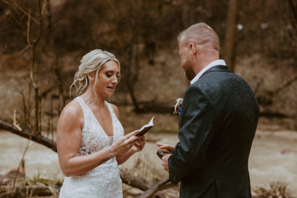 Melissa and Luke, Zion National Park Temple of Sinawava Utah Elopement - Southern Utah Photographer, Emily Dawn Photo