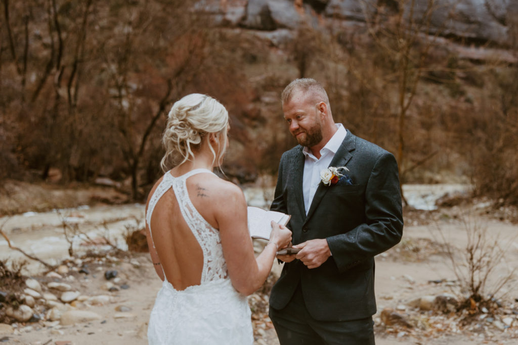 Melissa and Luke, Zion National Park Temple of Sinawava Utah Elopement - Southern Utah Photographer, Emily Dawn Photo