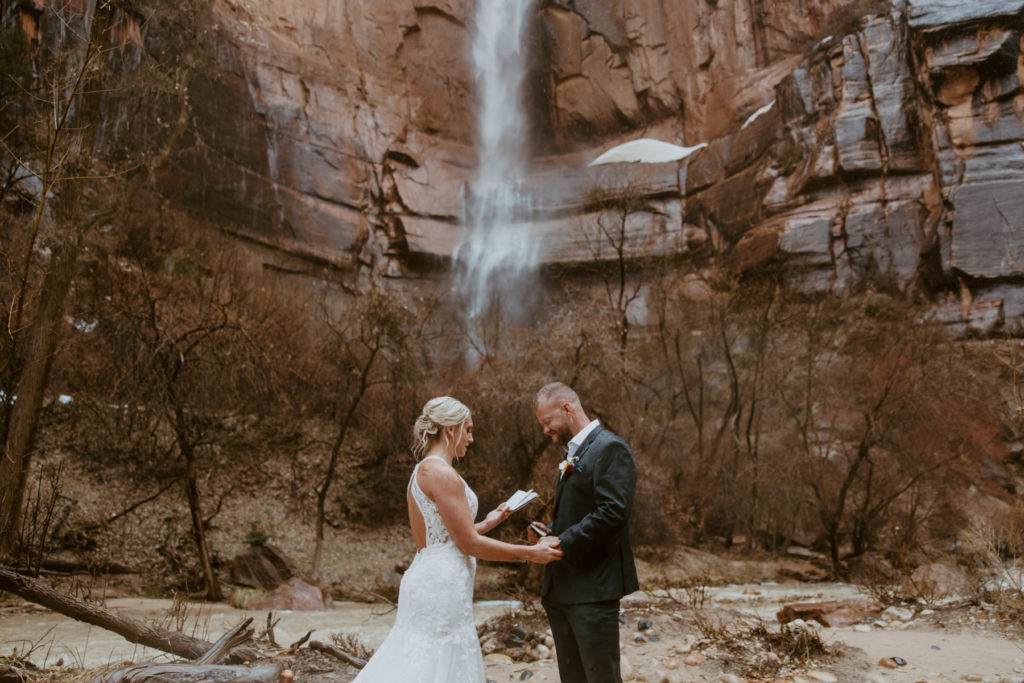 Melissa and Luke, Zion National Park Temple of Sinawava Utah Elopement - Southern Utah Photographer, Emily Dawn Photo