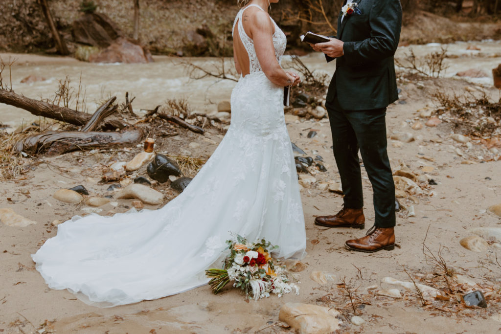 Melissa and Luke, Zion National Park Temple of Sinawava Utah Elopement - Southern Utah Photographer, Emily Dawn Photo