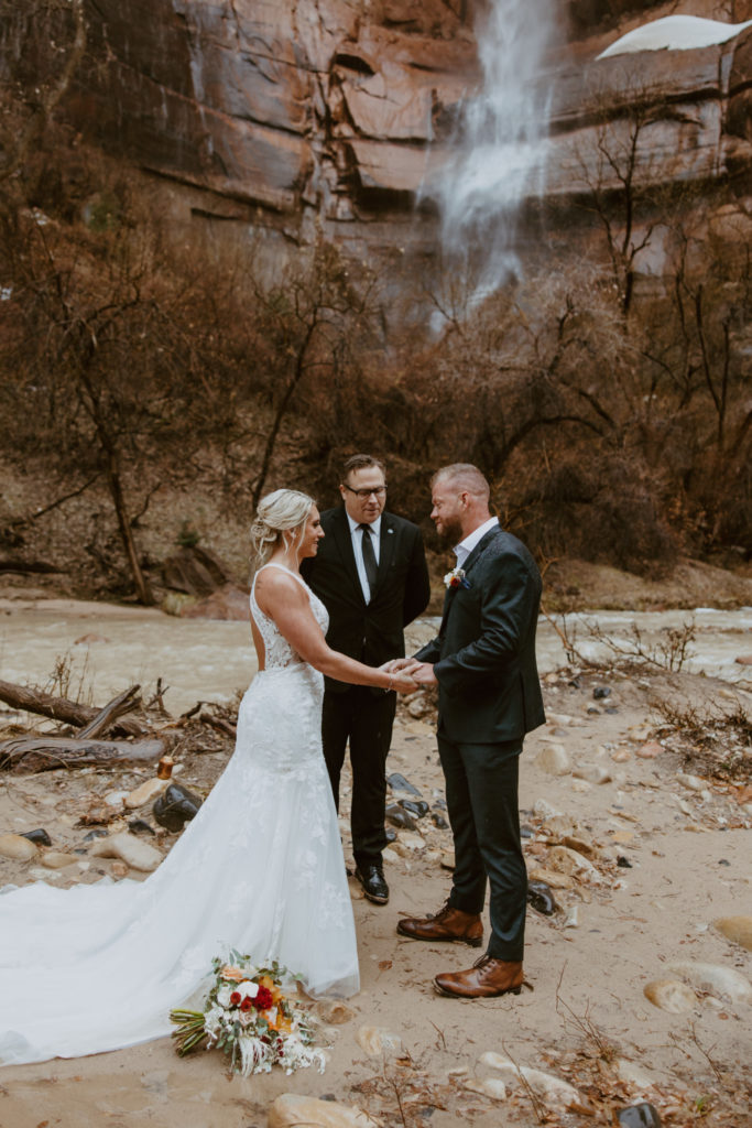 Melissa and Luke, Zion National Park Temple of Sinawava Utah Elopement - Southern Utah Photographer, Emily Dawn Photo