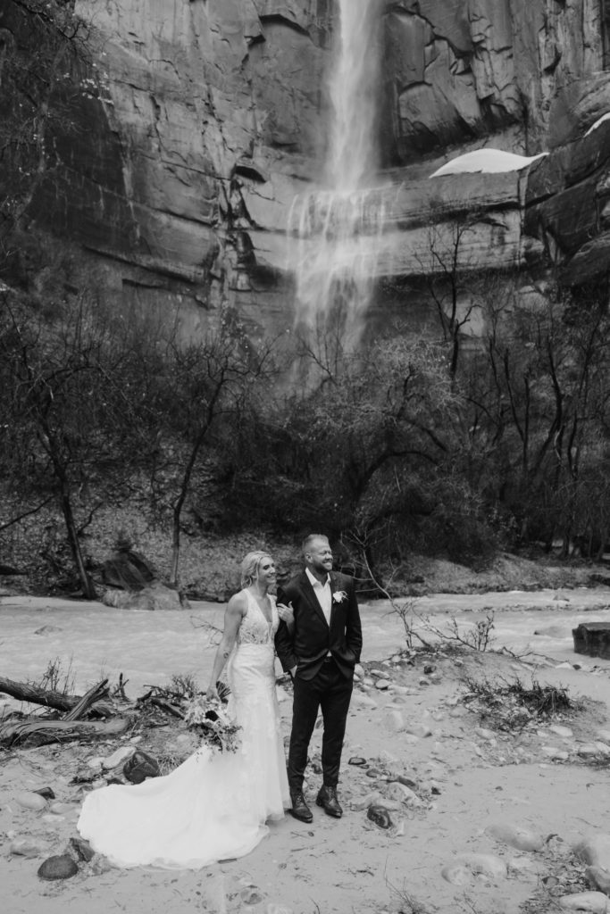 Melissa and Luke, Zion National Park Temple of Sinawava Utah Elopement - Southern Utah Photographer, Emily Dawn Photo