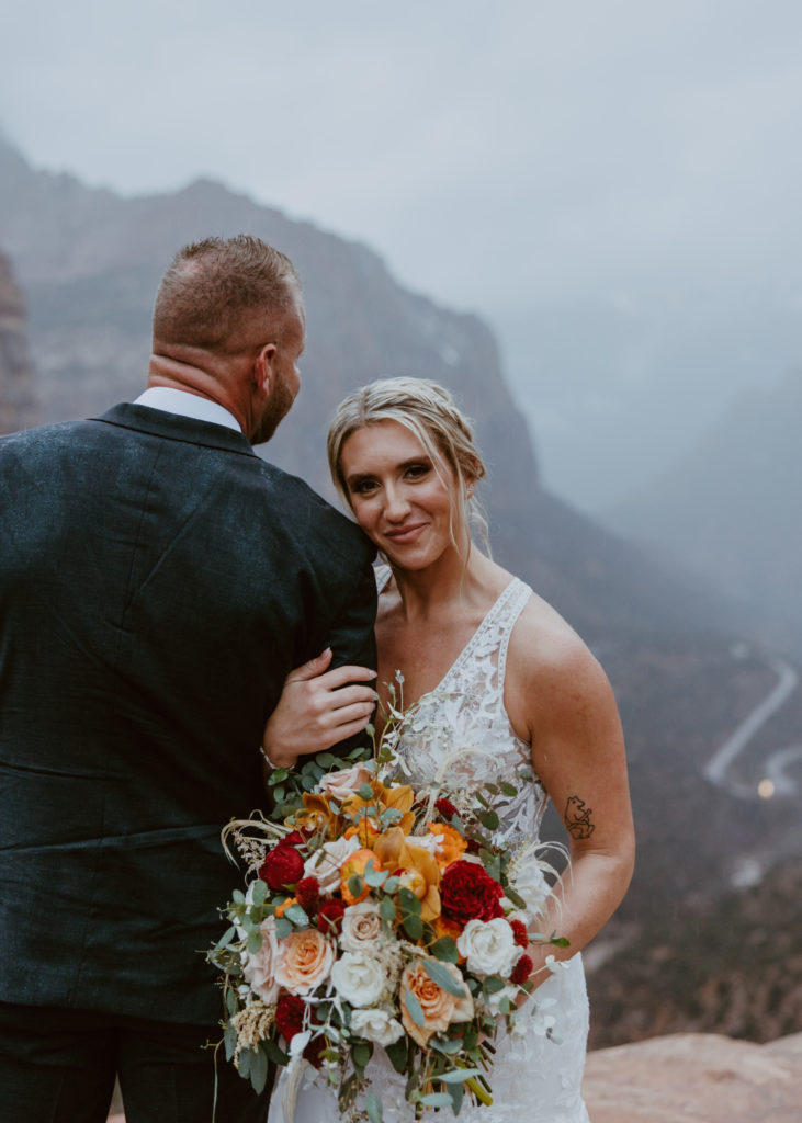 Melissa and Luke, Zion National Park Temple of Sinawava Utah Elopement - Southern Utah Photographer, Emily Dawn Photo