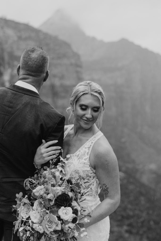 Melissa and Luke, Zion National Park Temple of Sinawava Utah Elopement - Southern Utah Photographer, Emily Dawn Photo