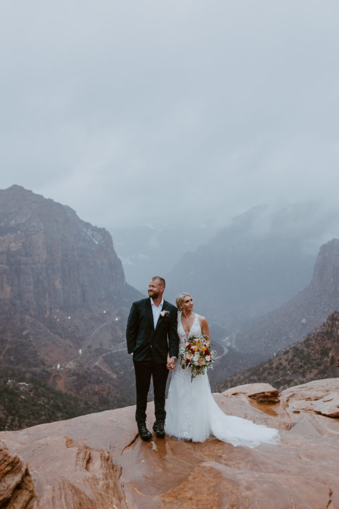 Melissa and Luke, Zion National Park Temple of Sinawava Utah Elopement - Southern Utah Photographer, Emily Dawn Photo