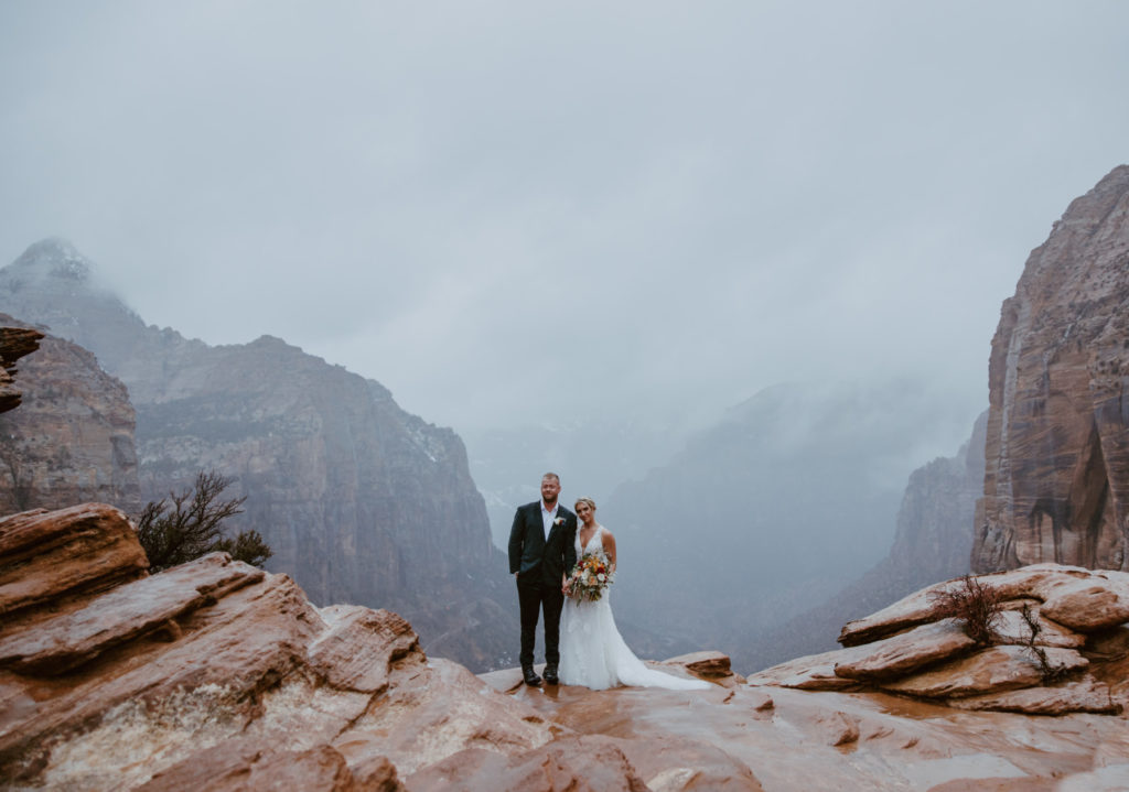 Melissa and Luke, Zion National Park Temple of Sinawava Utah Elopement - Southern Utah Photographer, Emily Dawn Photo