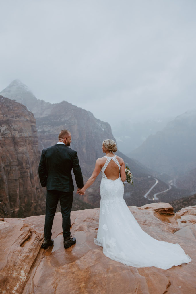 Melissa and Luke, Zion National Park Temple of Sinawava Utah Elopement - Southern Utah Photographer, Emily Dawn Photo