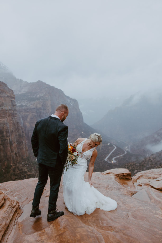 Melissa and Luke, Zion National Park Temple of Sinawava Utah Elopement - Southern Utah Photographer, Emily Dawn Photo