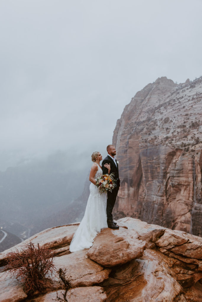 Melissa and Luke, Zion National Park Temple of Sinawava Utah Elopement - Southern Utah Photographer, Emily Dawn Photo