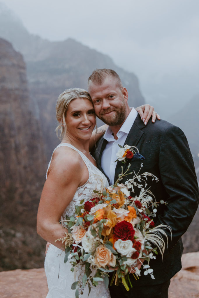 Melissa and Luke, Zion National Park Temple of Sinawava Utah Elopement - Southern Utah Photographer, Emily Dawn Photo