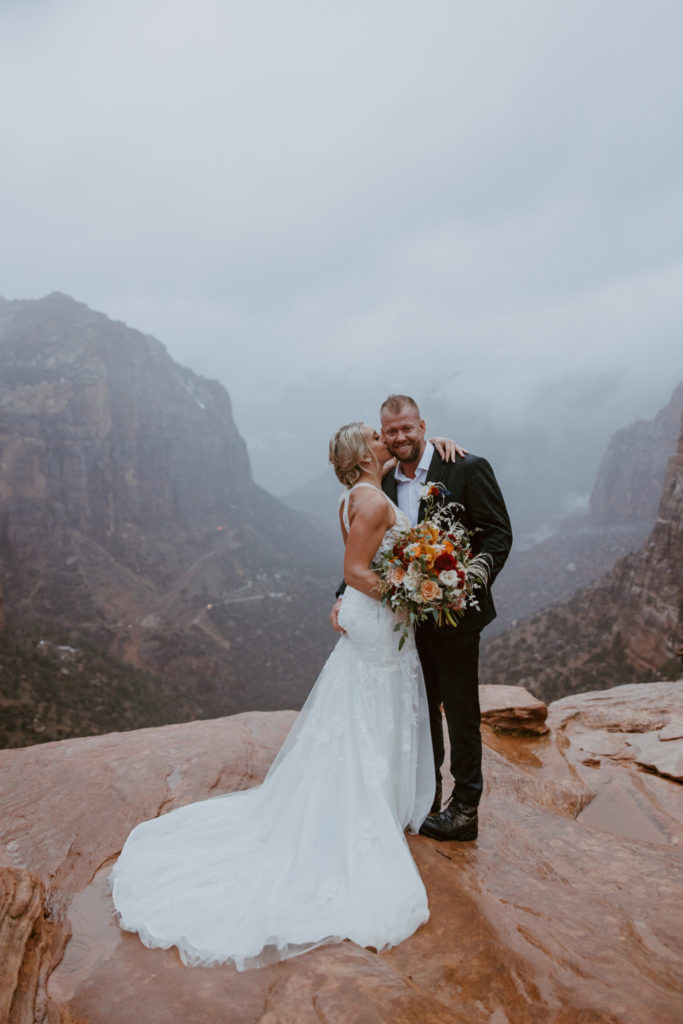 Melissa and Luke, Zion National Park Temple of Sinawava Utah Elopement - Southern Utah Photographer, Emily Dawn Photo