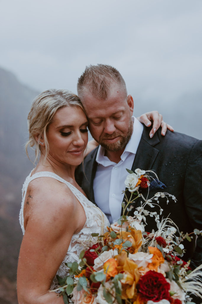 Melissa and Luke, Zion National Park Temple of Sinawava Utah Elopement - Southern Utah Photographer, Emily Dawn Photo