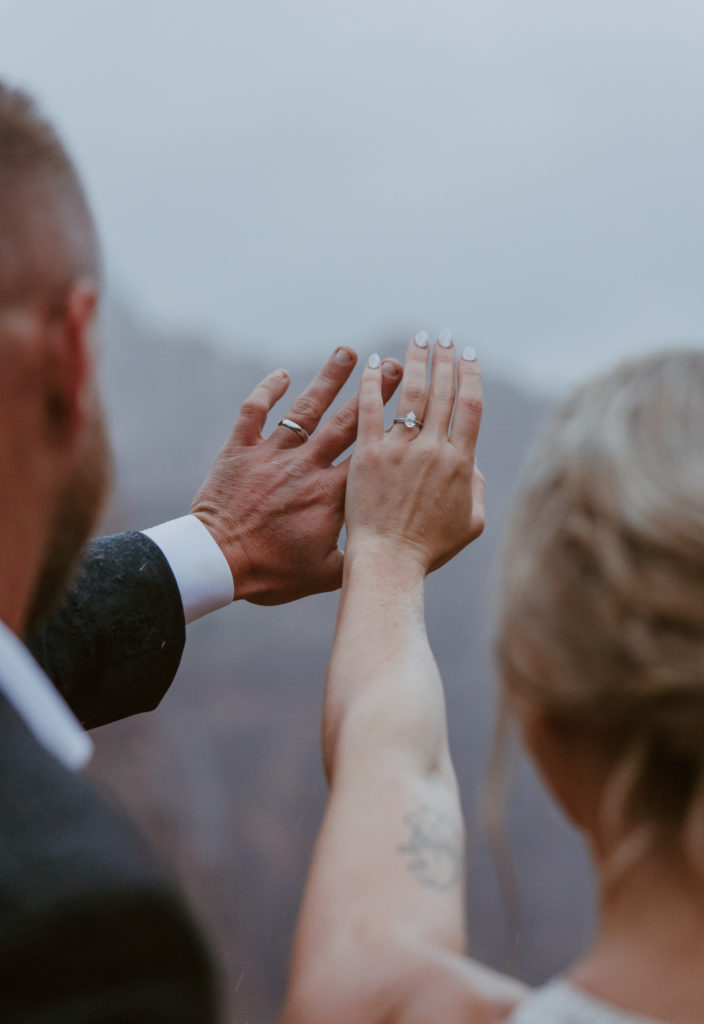 Melissa and Luke, Zion National Park Temple of Sinawava Utah Elopement - Southern Utah Photographer, Emily Dawn Photo