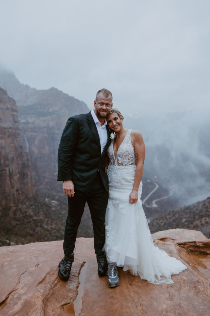 Melissa and Luke, Zion National Park Temple of Sinawava Utah Elopement - Southern Utah Photographer, Emily Dawn Photo