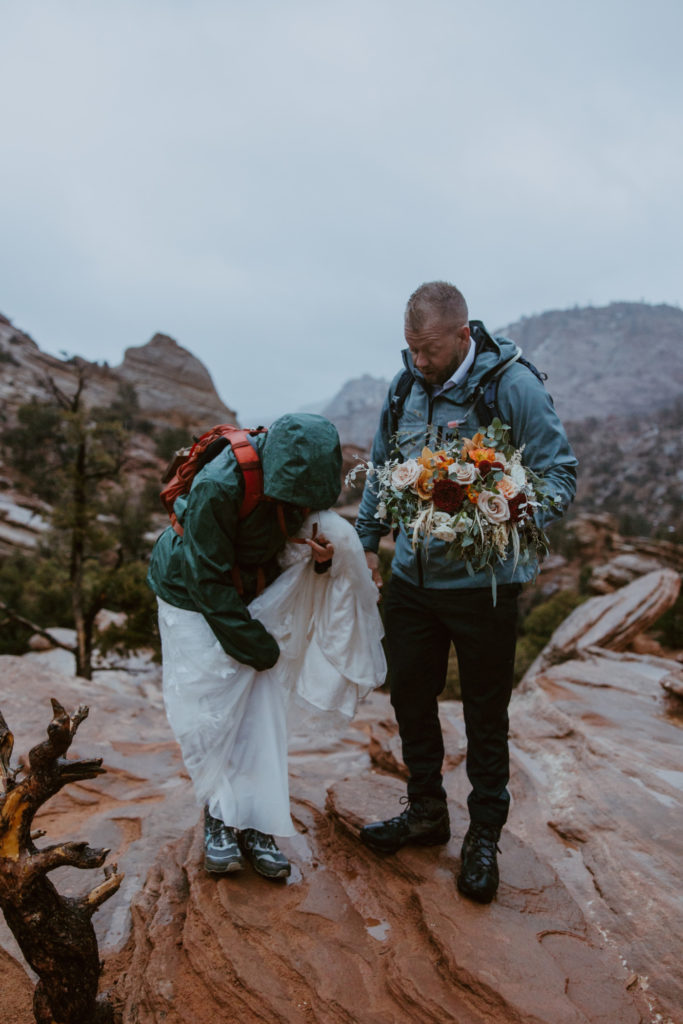 Melissa and Luke, Zion National Park Temple of Sinawava Utah Elopement - Southern Utah Photographer, Emily Dawn Photo