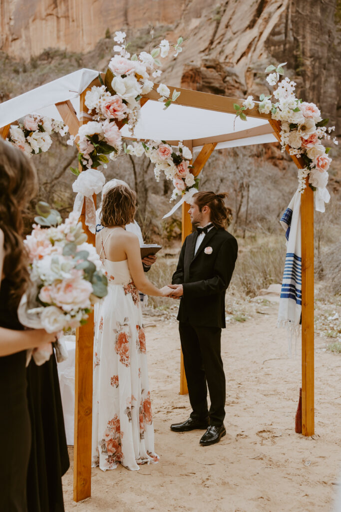 Abigail and Samual | Zion National Park Temple of Sinawava Elopement | Southern Utah Wedding and Elopement Photographer, Emily Dawn Photo