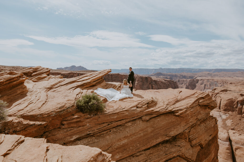 Ally and Ashley | Horseshoe Bend Elopement | Page, Arizona | Southern Utah Wedding and Elopement Photographer, Emily Dawn Photo