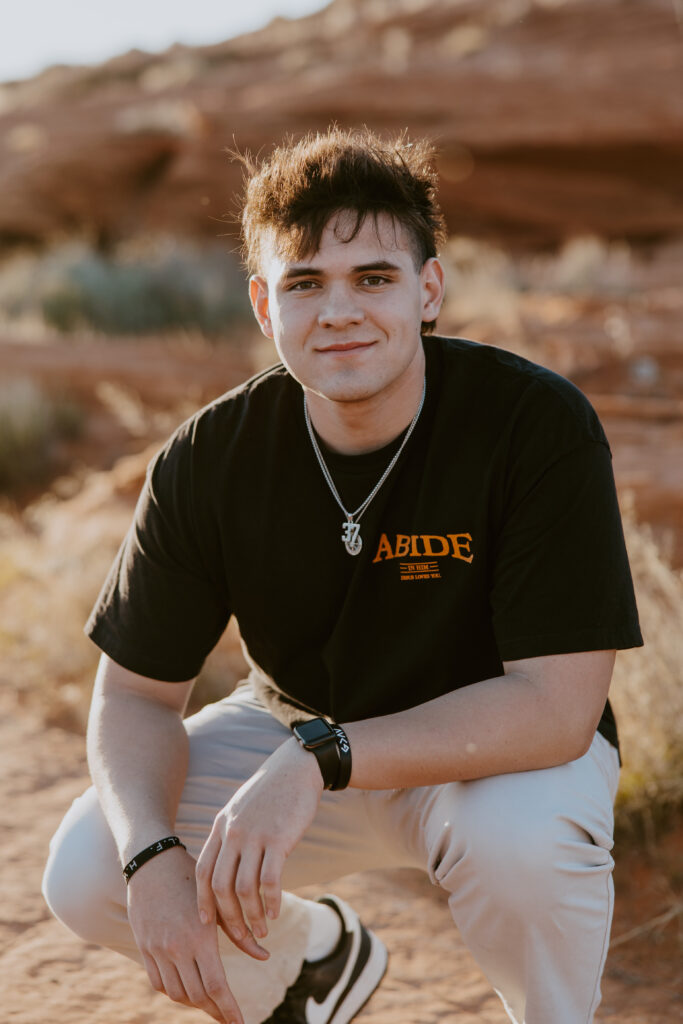 Nick Sevilla Senior | Sand Hollow State Park | Hurricane, Utah | Southern Utah Wedding and Elopement Photographer, Emily Dawn Photo