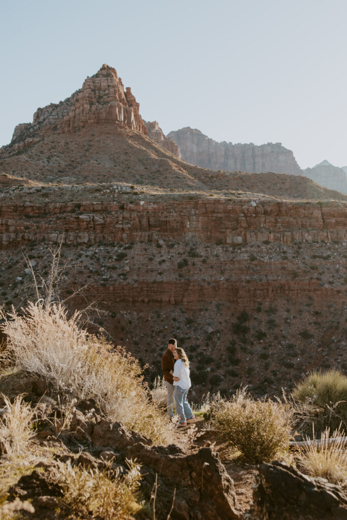 Eric and Diana | Zion National Park Proposal | Southern Utah Wedding and Elopement Photographer, Emily Dawn Photo