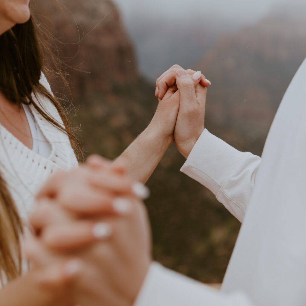 Kylie and Jackson | Zion National Park Engagements | Southern Utah Wedding and Elopement Photographer, Emily Dawn Photo